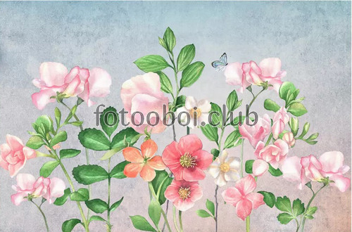 цветы, дизайнерские